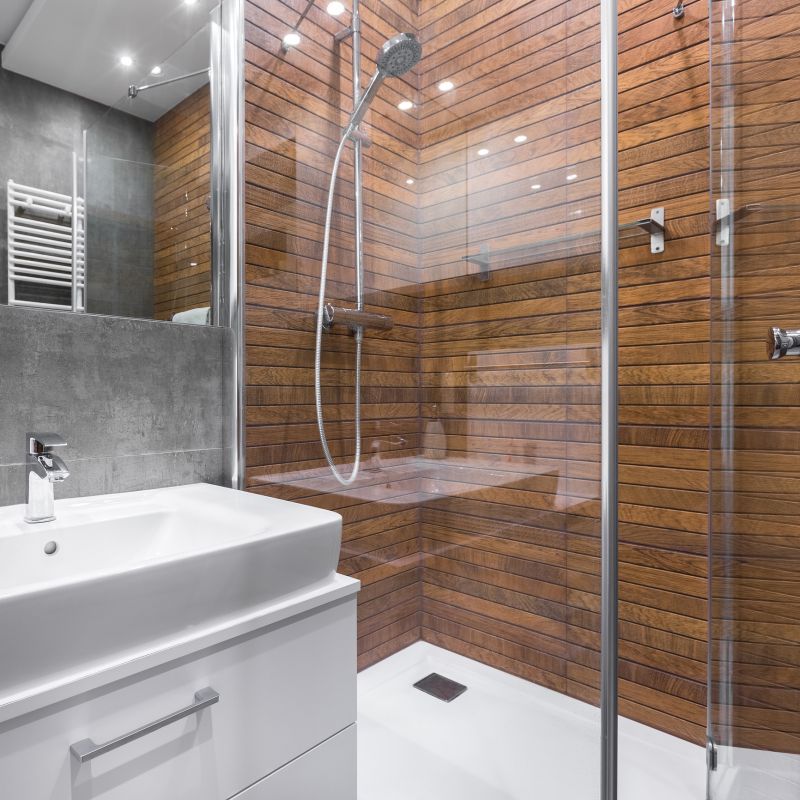 Stylish Shower with Niche Storage